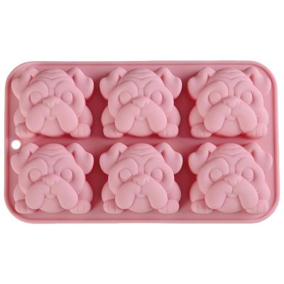 Silicone Dog Ice Molds, Reusable, Non-Stick