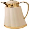 Large Arabic-Style Insulated Coffee Carafe, Yellow Gold view 1