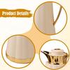 Large Arabic-Style Insulated Coffee Carafe, Yellow Gold view 4