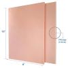 4-Pack Pure Copper Sheets, 50 x 50 mm, Multiple Sizes (0.15 x 15 x 15 mm) view 3