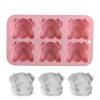 Dog-Shaped Ice Cube Molds | Reusable 3D Silicone with Non-Stick Coating view 1