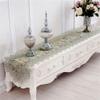 Pastoral Linen Table Runner for Dining Table, Coffee Table, or Shoe Cabinet, 40 x 280 cm view 2