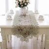 Pastoral Linen Table Runner for Dining Table, Coffee Table, or Shoe Cabinet, 40 x 280 cm view 3