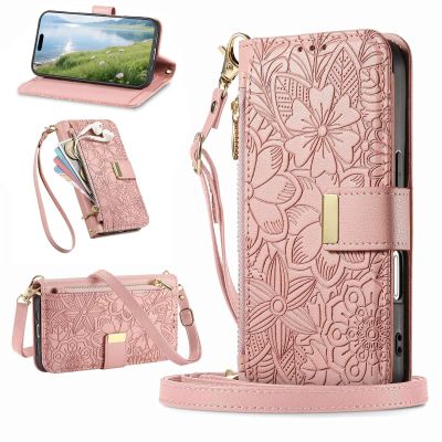 Belzsxy Wallet Case for iPhone 17, Pink