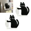 Cat Whisker Storage Magnet, 2 Mini Cat Vase Magnets view 1