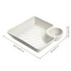 4 Pcs Sauce Separated Plate Set view 2