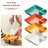 4 Pcs Sauce Separated Plate Set view 4