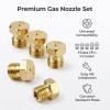 5-Pack Butane Gas Injector Nozzles view 2