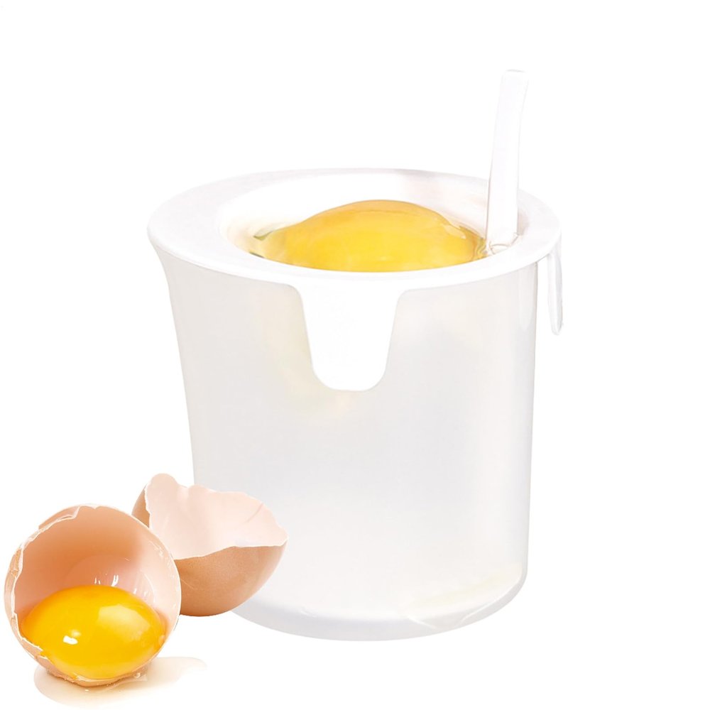 Egg Separator - Silicone Egg White and Yolk Separator
