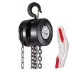 Manual Chain Hoist, 1 Ton, 3 m, Heavy-Duty Steel, Industrial Quality view 1