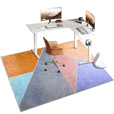 SZZEUOA Office Chair Mat for Hard Floors, 60 x 100 cm