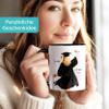 SpecialMe 2026 Graduation Coffee Mug for Women – Personalized Name, Customizable Figure, White-Interior Ceramic Mug view 2