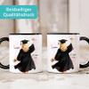 SpecialMe 2026 Graduation Coffee Mug for Women – Personalized Name, Customizable Figure, White-Interior Ceramic Mug view 3