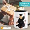 SpecialMe 2026 Graduation Coffee Mug for Women – Personalized Name, Customizable Figure, White-Interior Ceramic Mug view 4