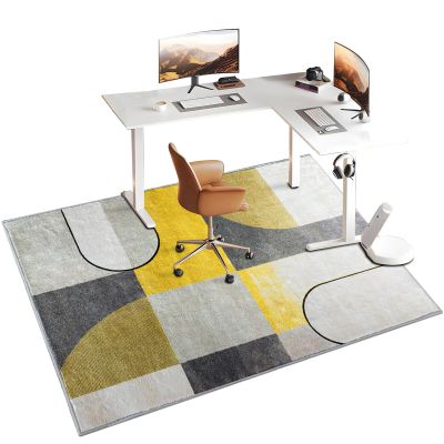 SZZEUOA Office Chair Mat for Hard Floors, 90 x 180 cm