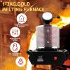Electric Metal Melting Furnace with Digital Control for Scrap Melting and Jewelry Casting view 3