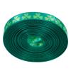 Gatuida Green Clover Fabric Ribbon for Gift Wrapping and Party Decorations view 1