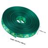 Gatuida Green Clover Fabric Ribbon for Gift Wrapping and Party Decorations view 2