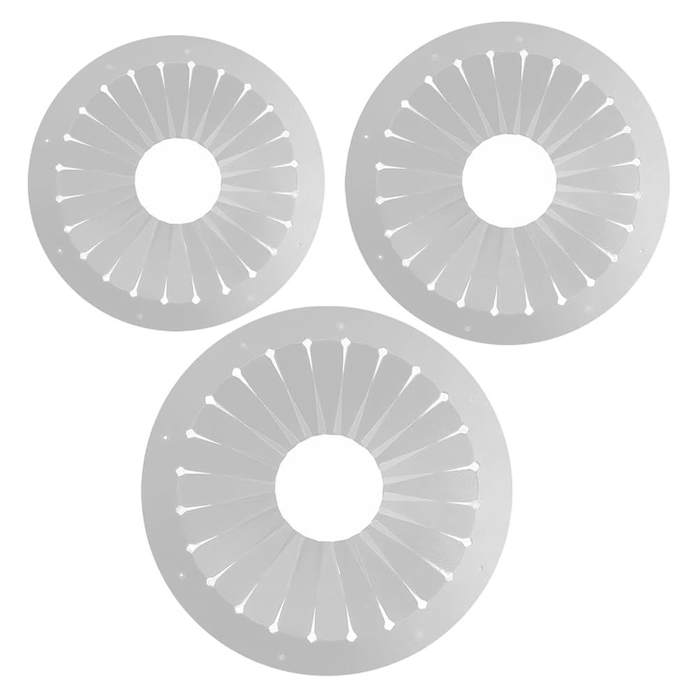 Awwertse 3-Piece Rosette Maker Tool for DIY Fabric Flowers