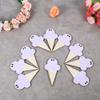 HEEPDD 10-Piece Wooden Hanging Garland, Cone Design view 1