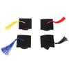 HYTROVE Mini Graduation Cap Bottle Stoppers - Set of 4 view 1