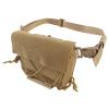 ZDETGU Tactical Drop Pouch Ox Waist Bag with Strap, Multi-Layer Storage for Outdoor Gear, Training and Everyday Carry, Tool Bag for Hiking, Running and Travel (Khaki) view 1