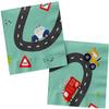 Folat 27669 Birthday Napkins Wacky Wheels 33 x 33 cm 20 pcs view 1