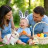 Kids Card Holder | Wooden Bunny Money Holder | 2-Piece Set - Wood 15x10x0.6cm Blue Pink Lightweight Durable Cute | Easter Party Birthday Gift | For Girls view 3