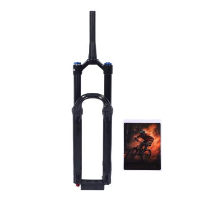29-Inch Mountain Bike Suspension Fork, 36 mm, Thru Axle, Manual Lockout, Tapered Steerer, Black