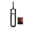 29-Inch Mountain Bike Suspension Fork, 36 mm, Thru Axle, Manual Lockout, Tapered Steerer, Black view 1
