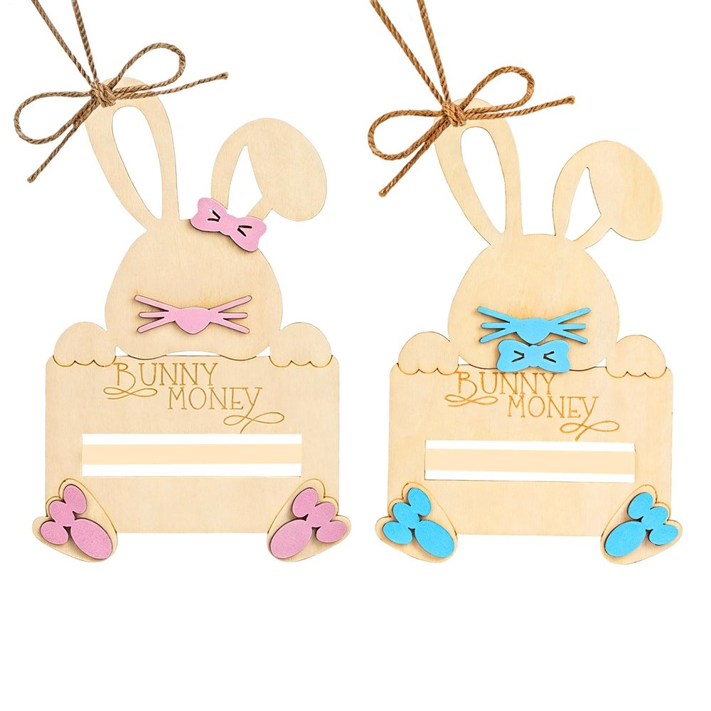 Bunny-Shaped Money Gift Holder