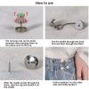 Jean Waist Tightener - No Sew Adjustable Button Pin view 4