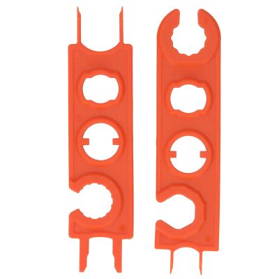 2-Piece PV Wrench Set, Lightweight, Portable, PPO/PSA, Orange