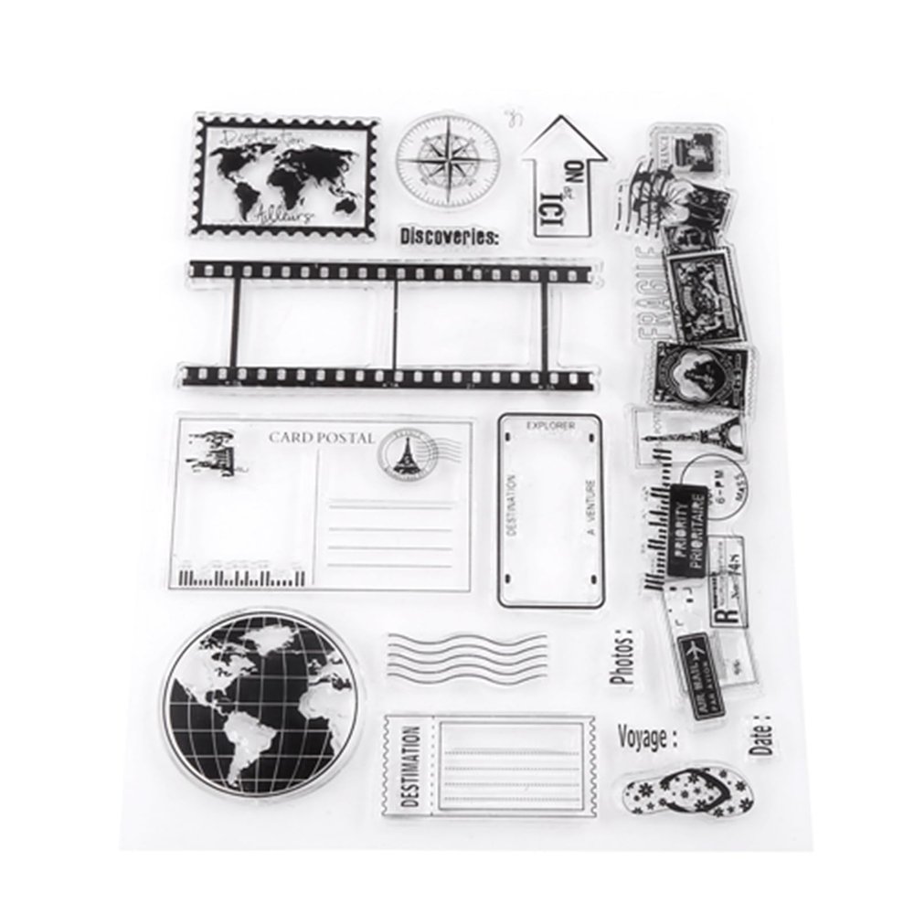 HEEPDD Silicone Stamps for Scrapbooking and Card Making