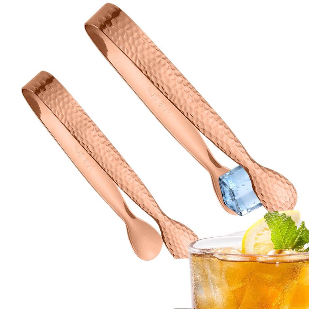 Mini Sugar Tongs - 2 Stainless Steel Appetizer Clips