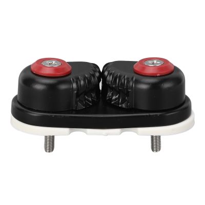 Cam Cleats with Ball Bearings, Quick Line Entry, Aluminum Alloy, Strong Grip for Sailboats, Kayaks, Canoes, and Dinghies