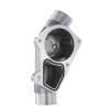 Eacam Aluminum Thermostat Housing Cover, Silver view 2