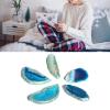 Naroote Blue Irregular Agate Slices for DIY Jewelry Making view 1
