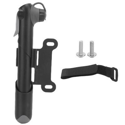 COCOYUEMA Bicycle Pump with Gauge, Portable Mini Pump for Presta and Schrader Valves