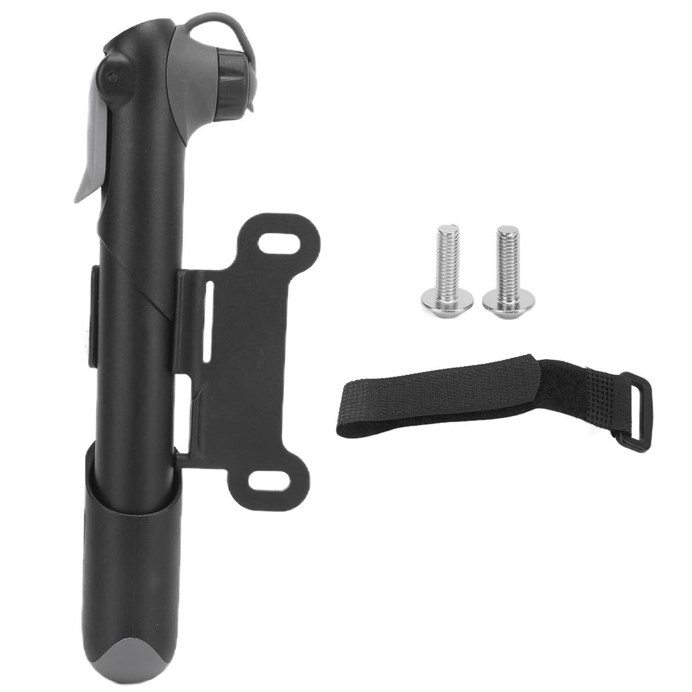 COCOYUEMA Bicycle Pump with Gauge, Portable Mini Pump for Presta and Schrader Valves