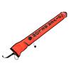 HOSEONFN 5 ft (1.5 m) Inflatable Surface Marker Buoy for Divers, Highly Visible, Red view 1