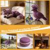 Xiniear Felting Wool, 100 g Needle Felting Wool (Purple) view 4