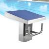 Pool Starting Block, Non-Slip 304 Stainless Steel Diving Platform, 15° Incline, 660 lb/300 kg view 1