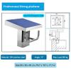 Pool Starting Block, Non-Slip 304 Stainless Steel Diving Platform, 15° Incline, 660 lb/300 kg view 2