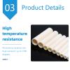 Alumina Ceramic Tube, 15 mm OD, 100 mm Length, 8/10/12 mm ID (ID: 8 mm) view 4