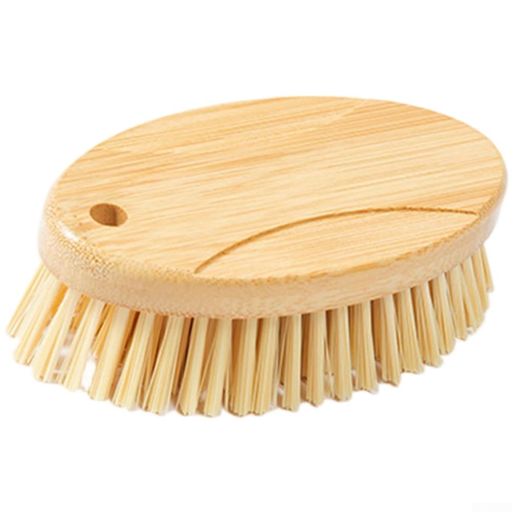 Shoe Cleaner with Wooden Handle and PET Bristles