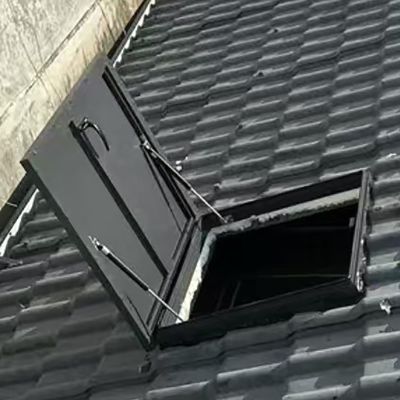 Outdoor Roof Ventilation Cover, 20–34 in., Waterproof Ventilation Panel for Sheds and Barns, Easy to Install, Weather-Resistant Design (22 x 29 in.)
