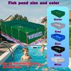 WXF86djl Temporary Fish Pond for Koi and Turtles, Blue, 200 x 200 x 90 cm view 4