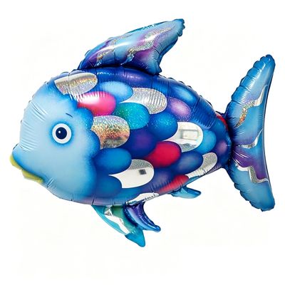 Blue Fish Balloon Decoration 70.5 x 79.5 cm