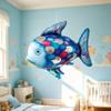 Blue Fish Balloon Decoration 70.5 x 79.5 cm view 4
